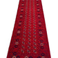 Afghan Hand Knitted/Knotted Hallway Runner Hand Woven Rug Size 13ft x 2.8ft (MO-BU-13X9-R-R-N)  Mowri Shakh Bukhara Runner