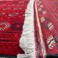 Afghan Hand Knitted/Knotted Hallway Runner Hand Woven Rug Size 9.2ft x 2.6ft (KM-BU-9X2-RU-N)  Khal Muhammadi Bukhara(Andkhoi)