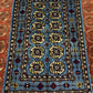 Afghan Hand Knitted/Knotted Living / Dining Room Wool Woven Rug Size 5ft x 3ft or 163x99 cm  (AG-M-5x3-B-N) Marinous Ahal Gul - Kabul Rugs