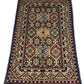 Afghan Hand Knitted/Knotted Living / Dining Room Wool Woven Rug Size 5ft x 3ft (KA-M-5X3-Y/B-N) Marinous Kashani New - Kabul Rugs