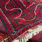 Afghan Hand Knitted/Knotted Living / Dining Room Wool Woven Rug Size 5ft x 3ft or 150 x 105 cm (KM-KL-5X3R-N) Khal Muhammadi Bukhara - Kabul Rugs