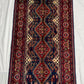Hand Knitted/ Knotted Hallway Runner Yousuf Bayi Merino Wool 7ftx3.1ft (YB-RU-7X3-R/Y-N) (Mazar-e-Sharif) - Kabul Rugs