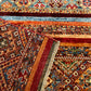 Afghan Hand Knotted/ Knitted Living Room/Dining Room Chob Rang(Shawl Design) Area Rug 4.2ftx2.7ft (CH-M-4.20X2.72-VAR-2-N) (Kabu) - Kabul Rugs