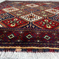 Afghan Hand Knotted/ Knitted Living Room/Dining Room Yousuf Bayi Mernious(Merino) Area Rug 4.4ftx4ft (YB-M-4X6-R/Y/B) (Mazar-e-sharif) - Kabul Rugs