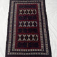 Afghan Hand Knitted/Knotted Living/Dining Room Rug Size 6.5ft x4.4ft (MA-HER-6X4-R/WH-N) Maliki Kilim (Herat) - Kabul Rugs