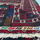 Afghan Hand Knitted/Knotted Living/Dining Room Rug Size 6.4ft x4.13ft (MA-HER-6.43X4.13-R/WH-N) Maliki Kilim (Herat) - Kabul Rugs