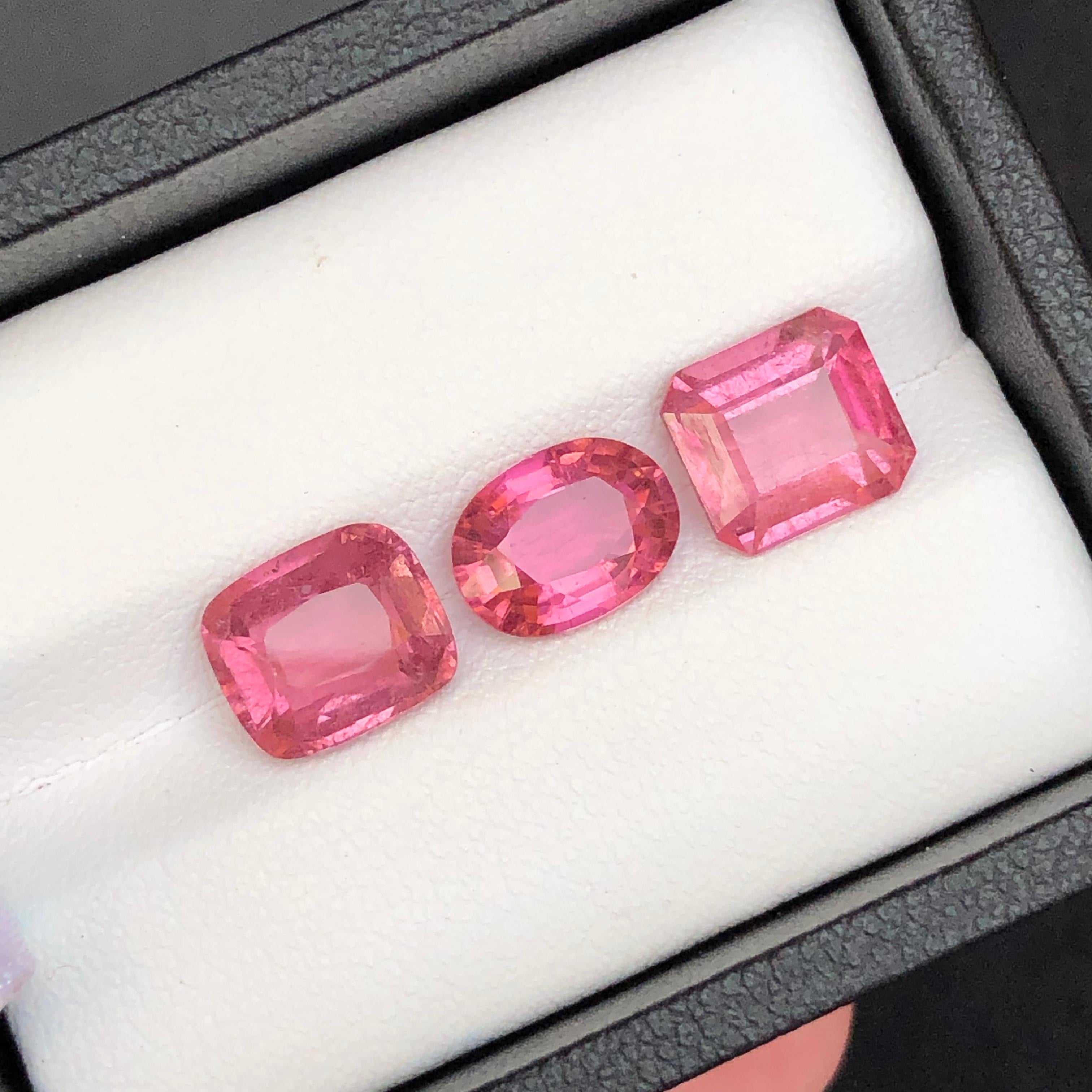 Natural Pink Tourmaline – Rare Loose Gemstone for Jewelry, 9.46Ct