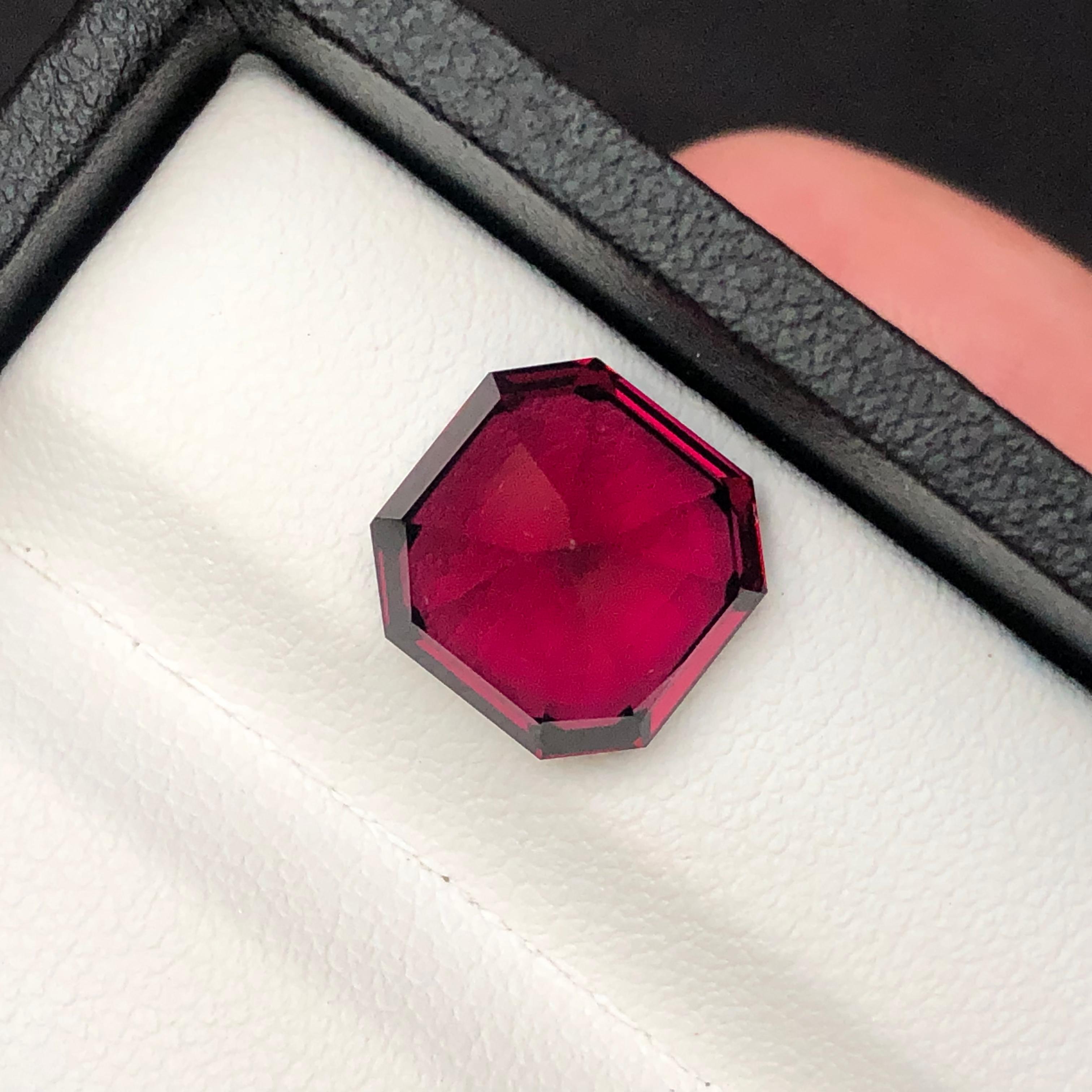 Natural Umbalite Garnet – Rare Purplish Red Gemstone | Collector’s Choice Loose Stone, 7.15Ct