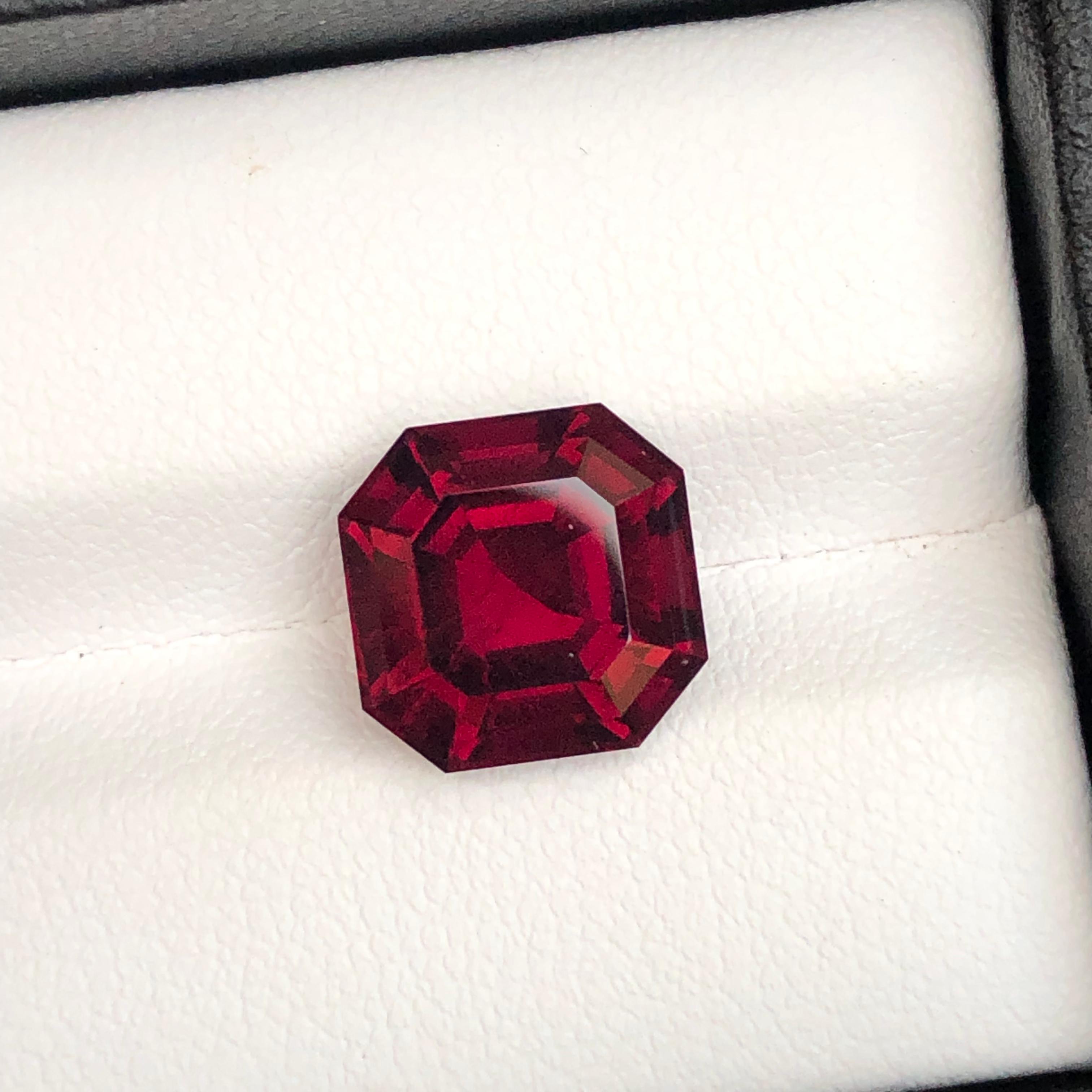 Natural Umbalite Garnet – Rare Purplish Red Gemstone | Collector’s Choice Loose Stone, 7.15Ct