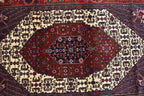 6.5x4.1 ft Oriental Rug, Fine Quality Handmade Afghan Rug, Medallion Design Floral Patterns Turkmen Soft Wool Rug, Rug for Living Room,