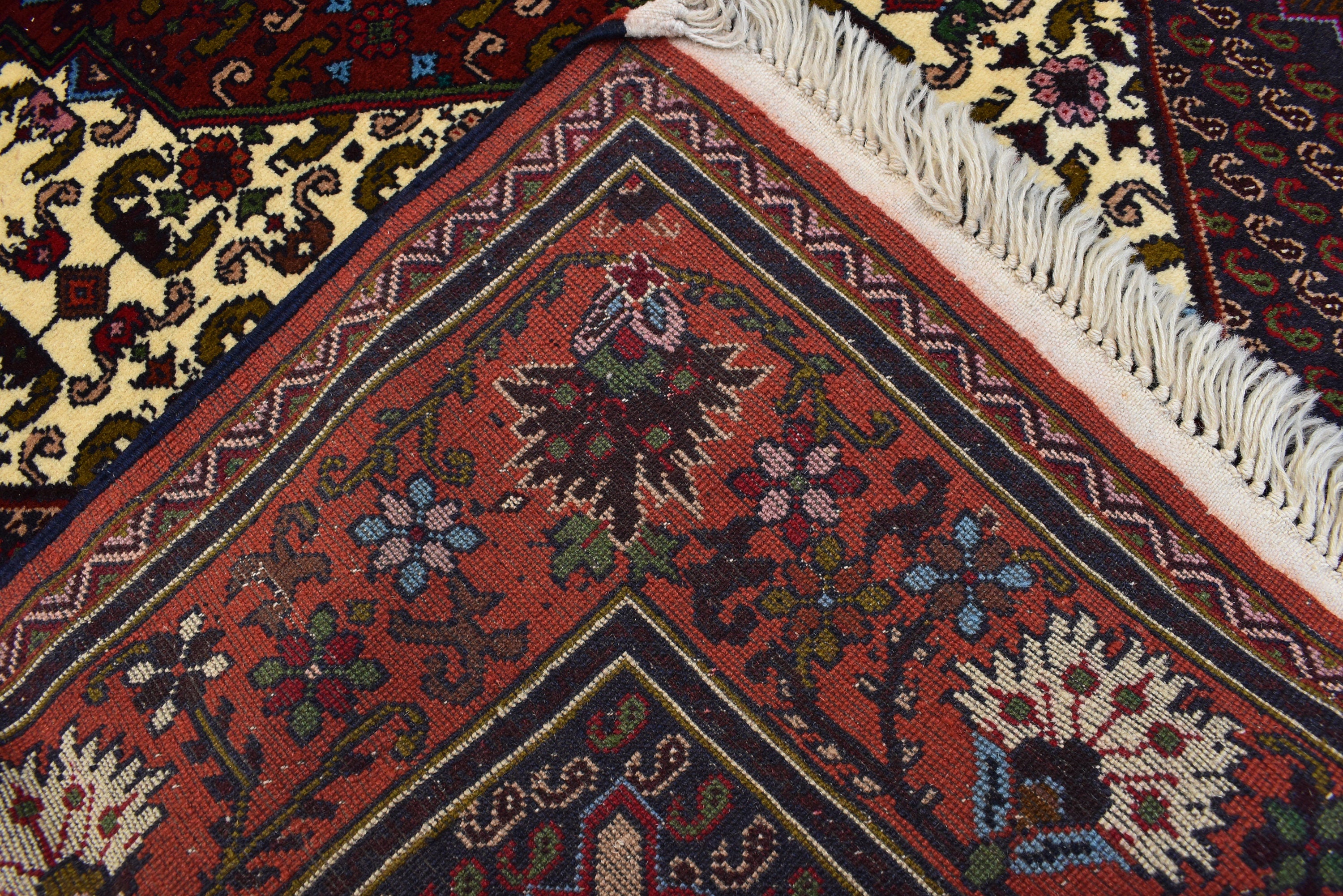 6.5x4.1 ft Oriental Rug, Fine Quality Handmade Afghan Rug, Medallion Design Floral Patterns Turkmen Soft Wool Rug, Rug for Living Room,