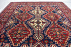 Square rug, 4.5 x 4.2 Ft, Beautiful Handmade Afghan Rug, Oriental Square Area Rug, High Quality rug, 100% Handspun Wool rug, free shipping