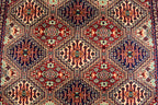 Squair rug 4x5Ft, Top Quality Gorgeous, Handmade Afghan rug, Afghan Turkmen, 100%Wool, Oriental rug, Rug for Living Room, Bedroom Rug