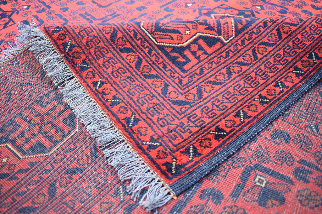 7X10Afghan Bukhara rug, 9.3 x 6.7 Ft, Discounted Price, Handmade Rug, Khal Mohammadi, Area Rug, Oriental, Large Afghan rug, Turkmen Rug