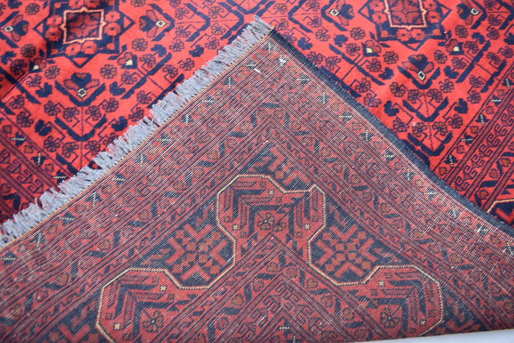 7X10Afghan Bukhara rug, 9.3 x 6.7 Ft, Discounted Price, Handmade Rug, Khal Mohammadi, Area Rug, Oriental, Large Afghan rug, Turkmen Rug