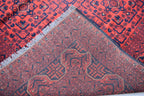7X10Afghan Bukhara rug, 9.3 x 6.7 Ft, Discounted Price, Handmade Rug, Khal Mohammadi, Area Rug, Oriental, Large Afghan rug, Turkmen Rug