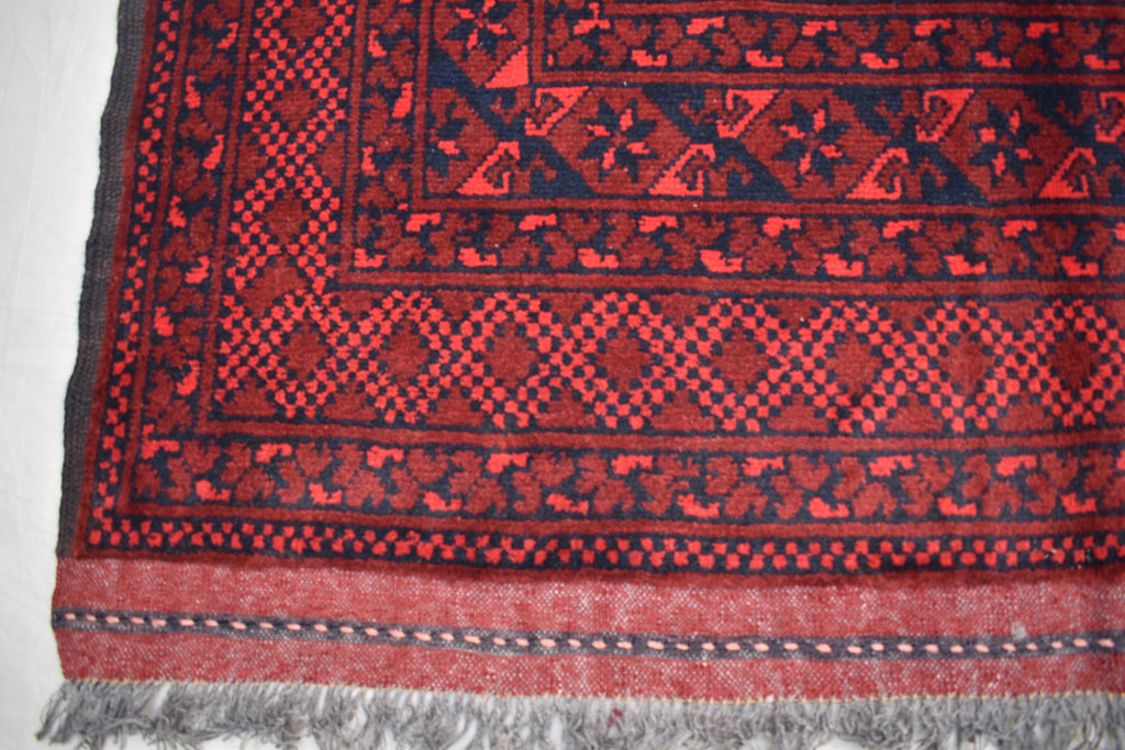 7x10ft, Afghan Elephant Foot Gul Antique Rug Turkmen Pile Pattern Bedroom Hand knotted rug Free shipping Discounted Area & Floor rug