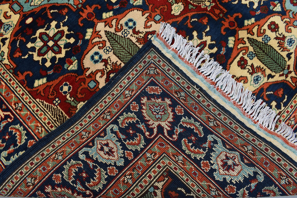 6.7 x 5.0 Ft High Quality Afghan Turkmen Handmade Rug, Kashi Maranus Rug, Rugs For Living Room, Perfect For Bedroom, Bohemian Home Decor