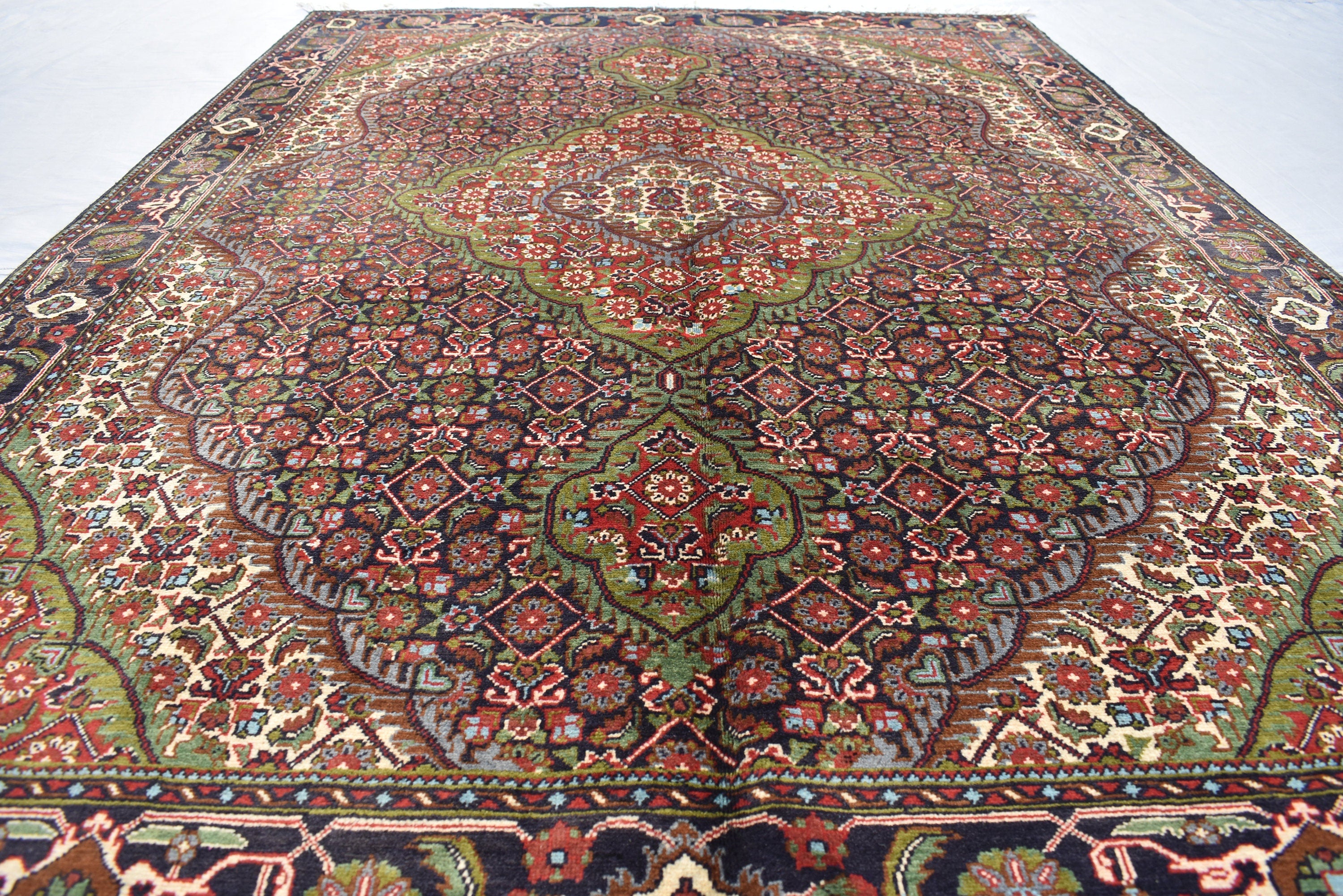 5x7 Afghan Handmade Tabriz Rug, High Quality Rug in High Demand, Rugs For Living Room, Bedroom Rug, Dining Room Rug 6.8x4.9 ft