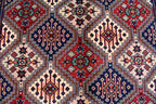 6.8 x 5.0 Ft Afghan Rug Top Quality Oriental Rug Gorgrous Hand Knotted Wool Natural Veg Dye Turkmen Tribal Bukhara Living Room Rug