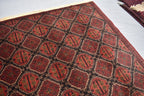 8.0 x 6.0 Ft Tekke Turkmen Oriental Bedjar Wool Rug Living Room Rug Bedroom Rug Antique Hand knotted Wool Rug Vintage Rug