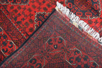 5×7 Afghan Bukhara Rug, Afghan Handmade Wool Rug, Oriental Turkoman Hand-knotted Wool Rug, Living Room Rug, Bedroom Rug, Afghan Rug