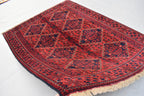 6.4 x4.9 Ft Afghan Bukhara rug, Turkmen handmade Wool rug, Custom Khal Muhammadi Khamyab Bukhara rugs, Tribal rug, Living room, Office, rug