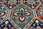 Afghan rug 6.2 x 4.10 Ft, High-Quality Afghan Turkman, Handmade Rug, Hand-knotted Bukhara Rug, Bedroom rug ,Area Rug, Oriental Living Room