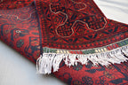3x16Ft Long Afghan Hallway Runner, Extra Long Handmade Afghan Runner, High Quality 100% Wool Turkmen Runner, Entryway Oriental Runner Rug