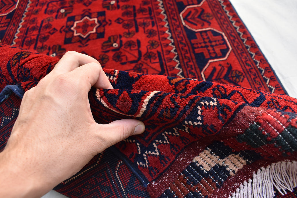 19.7x2.7Ft Long Runner Best Quality Turkmen Khamyab Khal Mohammadi Bokhara Runner Afghan Handmade Wool Oriental Hallway runner, Entryway Rug