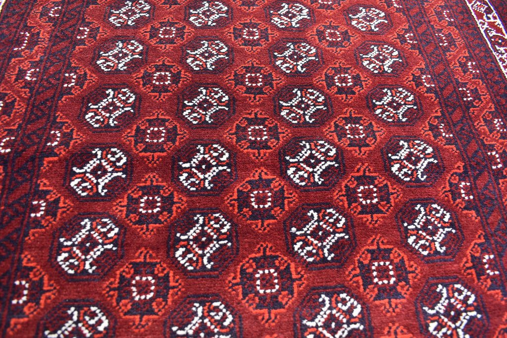 3x13ft, Afghan Handmade Runner Afghan Turkmen Bokhara 100% Wool Runner Handmade Afghan Hallway Runner Oriental Rug, 385x82 ft