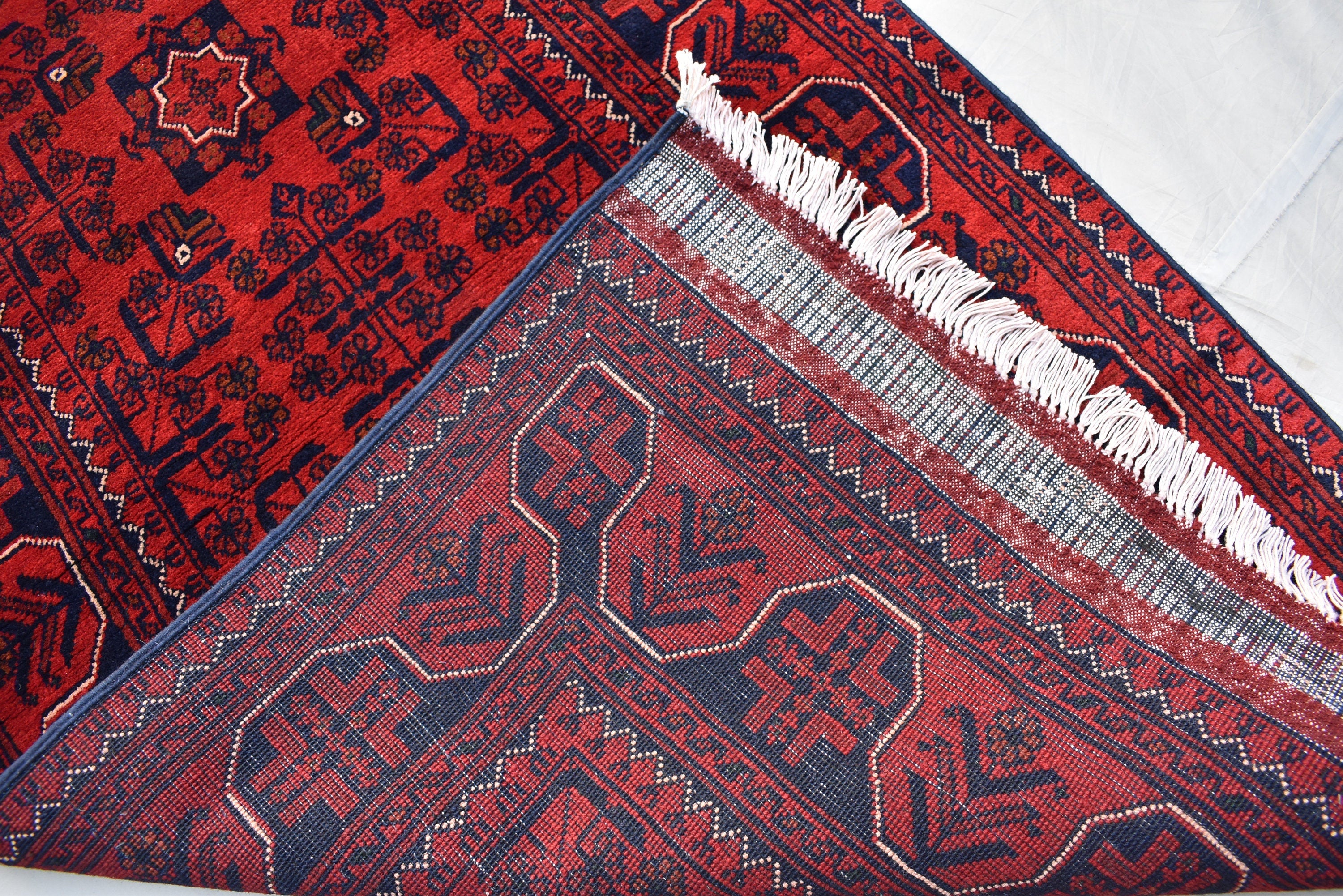 3x20Ft, Long Runner Best Quality Turkmen Khamiyab Khal Mohammadi Bokhara Runner Afghan Handmade Wool Oriental Hallway runner 600x78 cm