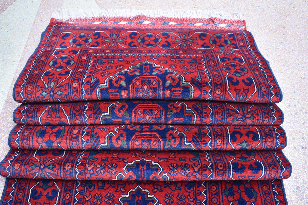 23.2 x 2.8 Ft Long Runner Best Quality Turkmen Khamiyab Khal Mohammadi Bokhara Runner Afghan Handmade Wool Oriental Hallway runner