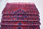 23.2 x 2.8 Ft Long Runner Best Quality Turkmen Khamiyab Khal Mohammadi Bokhara Runner Afghan Handmade Wool Oriental Hallway runner