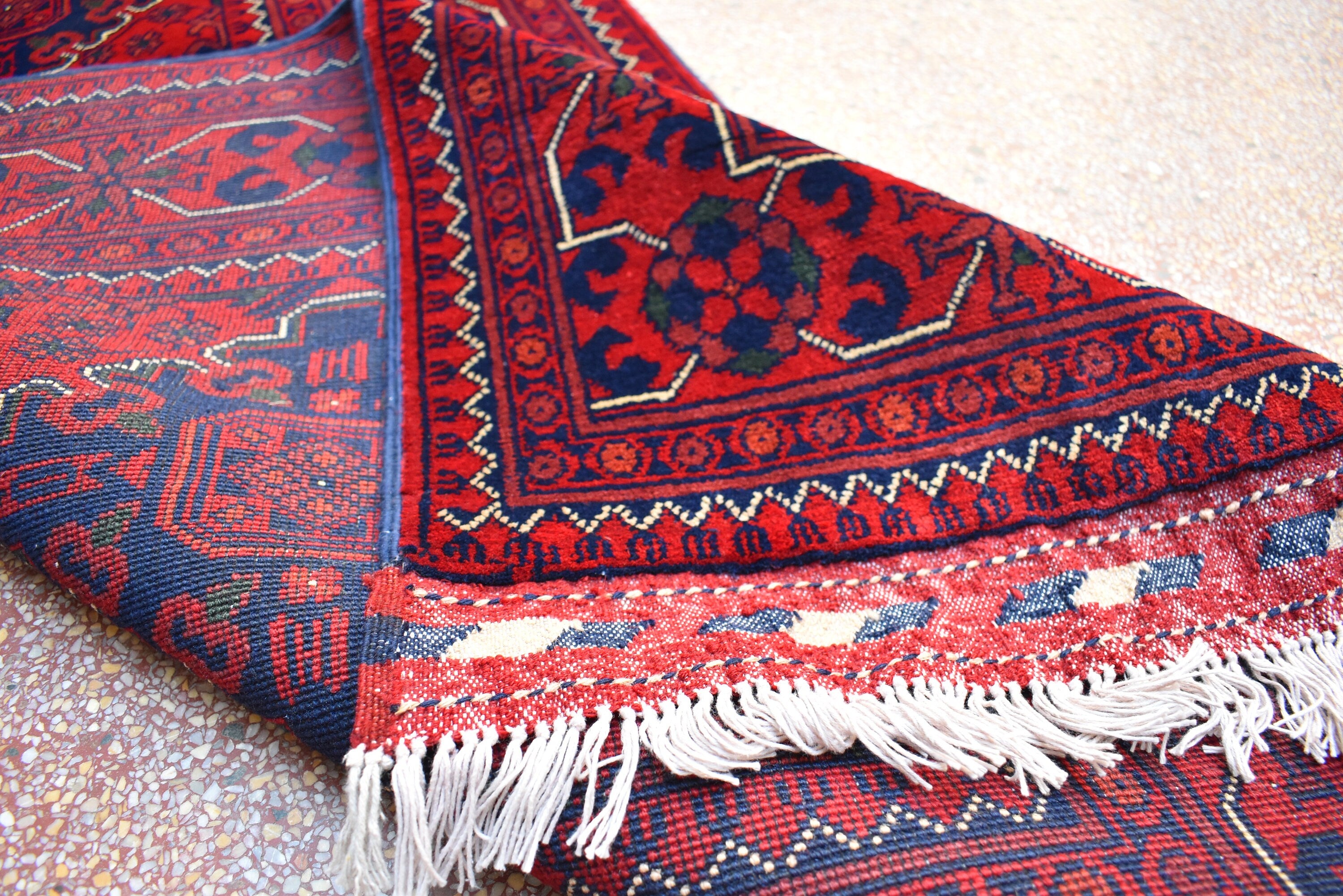 3x23Ft Long Handwoven Afghan Hallway Runner Rug, Turkmen Wool Extra Long Narrow Rug, Corridor Rug, Entryway Rug, Rug for Parties, Functions