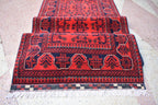 12.11 x 2.9 Ft Long Runner Best Quality TUrkmen Khamyab Khal Mohammadi Bokhara Runner Afghan Handmade Wool Oriental Hallway Runner