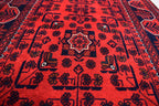 3x13Ft, Long Runner Best Quality Turkmen Khal Mohammadi Bokhara Runner, Afghan Handmade Wool Oriental Hallway Runner, Perfect for Festivals