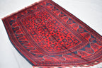 5.2 x 3.5 Ft Bokhara Rug Turkmen 100% Wool Afghan Veg dyes Handmade bukhara Pattern Area rug 5x3 Turkmen Oriental Rug