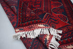 5.2 x 3.5 Ft Bokhara Rug Turkmen 100% Wool Afghan Veg dyes Handmade bukhara Pattern Area rug 5x3 Turkmen Oriental Rug
