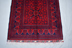 3x5Ft, Bukhara Rug Turkmen 100% Wool Afghan Vegetable dyes Rug, Boho Home Decor, Living Room Rug, Bedroom Rug, Red Rug for home