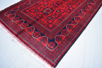 4.10 x 3.3 Ft Bokhara Rug Turkmen 100% Wool Afghan Veg dyes Handmade bukhara Pattern Turkmen Oriental Rug