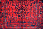 5.5 x 3.4 Ft Bokhara Rug Turkmen 100% Wool Afghan Veg dyes Handmade bukhara Pattern Turkmen Oriental Rug