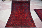 5.5 x 3.4 Ft Bokhara Rug Turkmen 100% Wool Afghan Veg dyes Handmade bukhara Pattern Turkmen Oriental Rug