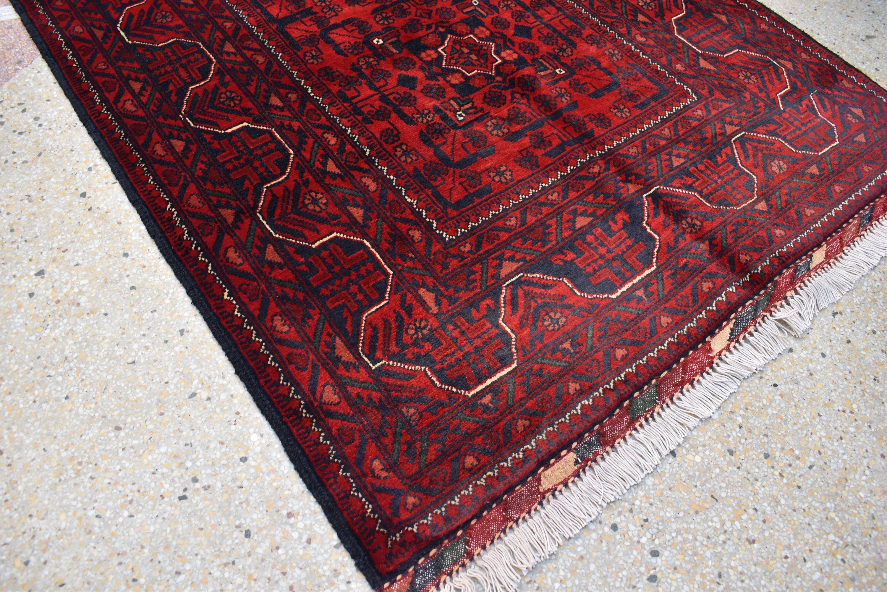3x5Ft Bokhara Rug Turkmen 100% Wool Afghan Veg dyes Soft Wool Rug, Accent Size Rug, Bedroom Rug, Entrance Rug