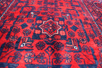 3x5Ft Bokhara Rug Turkmen 100% Wool Afghan Veg dyes Soft Wool Rug, Accent Size Rug, Bedroom Rug, Entrance Rug