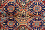 3x5 Kashi Handwoven Afghan Rug, Oriental Tribal Wool Rug, Multicolors Vibrant Rug, Living room Rug, Hallway Rug, Bedroom Rug Free shipping