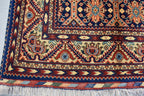 3x5 Kashi Handwoven Afghan Rug, Oriental Tribal Wool Rug, Multicolors Vibrant Rug, Living room Rug, Hallway Rug, Bedroom Rug Free shipping