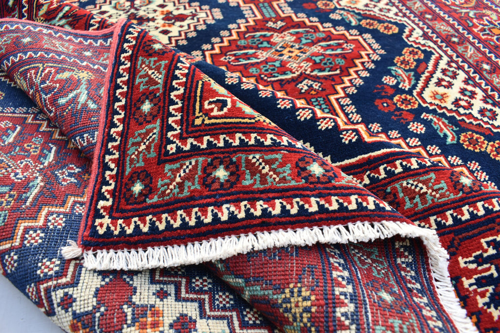 Afghan Carpet, 5x7Ft, Extremely Soft Samarkand rug, Handmade Rug, Afghan Rug, Veg Dyes high-quality 100% Wool, Hand-Knotted rug