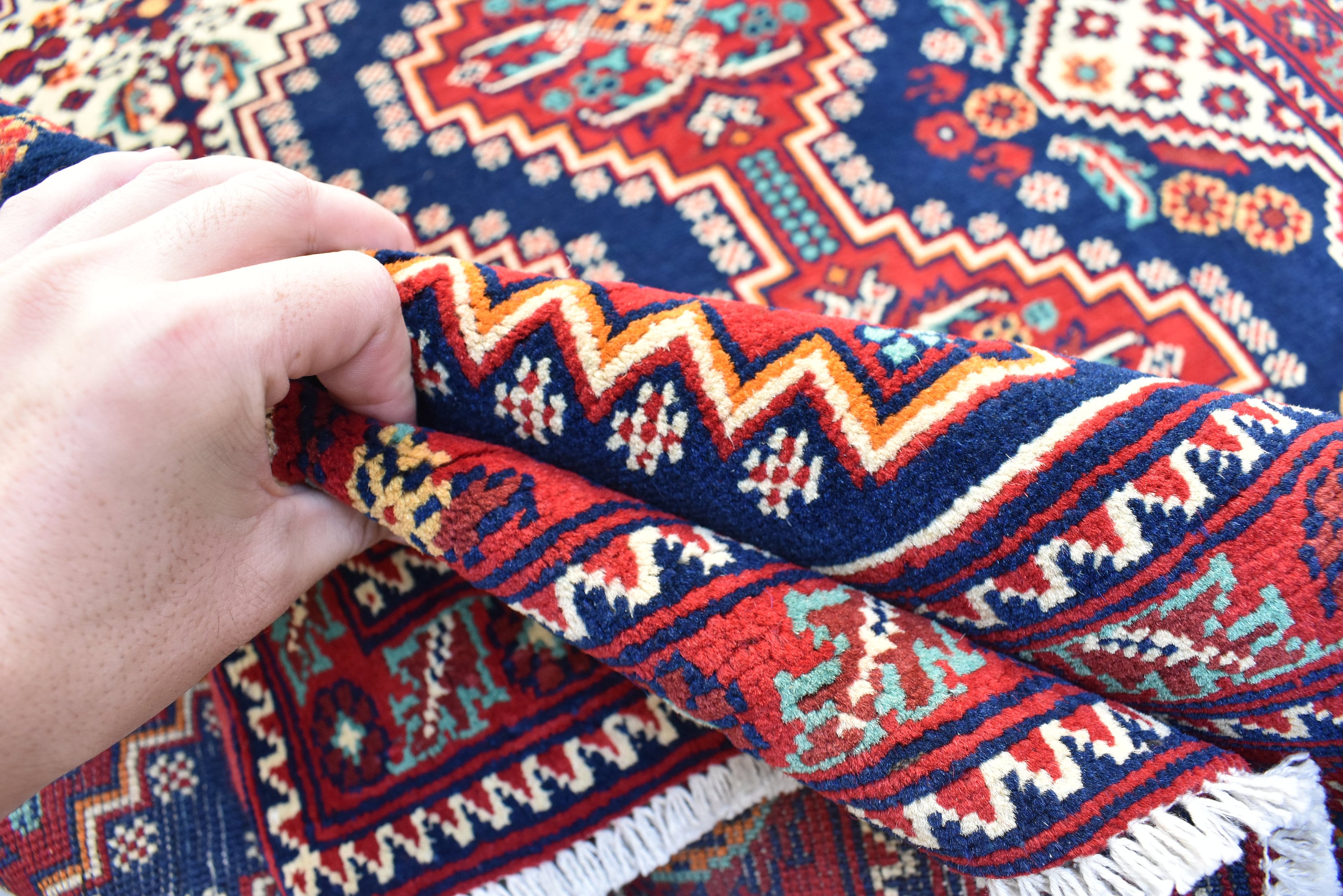 Afghan Carpet, 5x7Ft, Extremely Soft Samarkand rug, Handmade Rug, Afghan Rug, Veg Dyes high-quality 100% Wool, Hand-Knotted rug