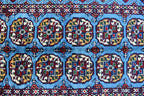 3x5 Navy Blue Ethnic Afghan Rug, Oriental Style Carpet, Classic Farmhouse Red Area Rug, Bedroom Living Room Area Rugs 3.2x5.4, Hallway Rug